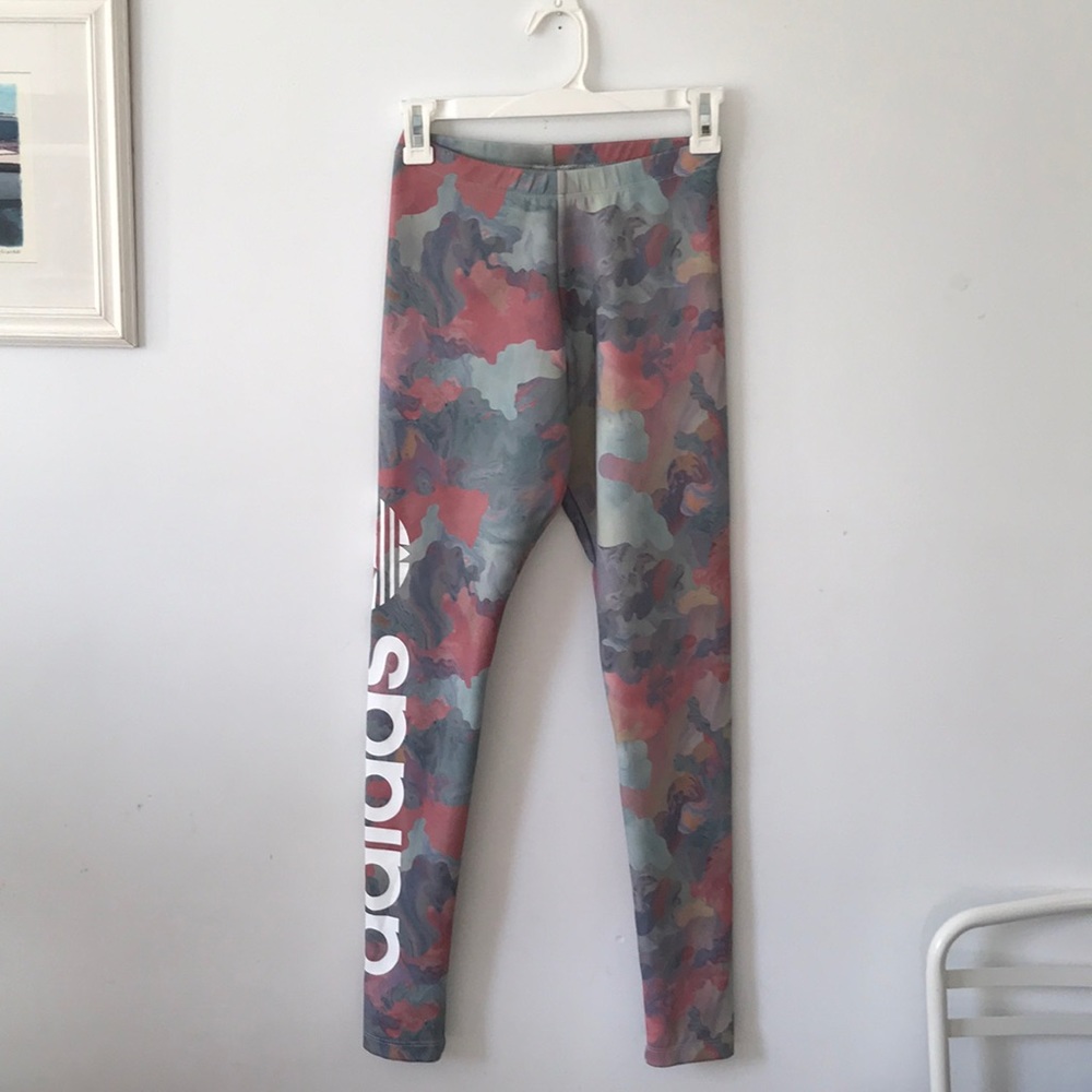 Limited Edition Pastel Camo Adidas Leggings